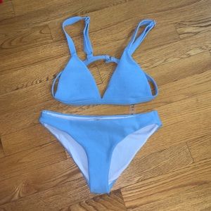 New blue bikini
